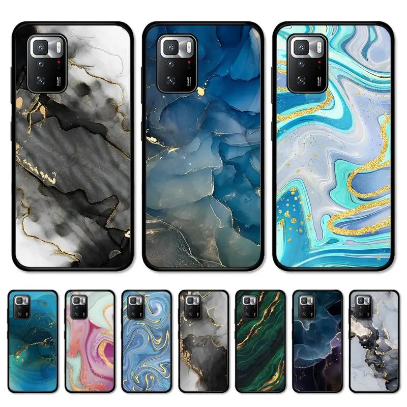 

Marble Granite Phone Case for Redmi Note 8 7 9 4 6 pro max T X 5A 3 10 lite pro