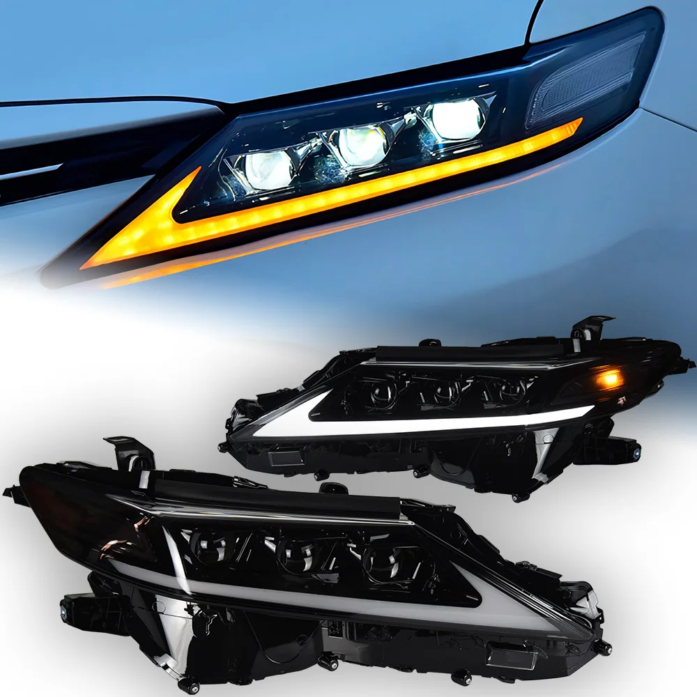 

Car Lights for Toyota Camry V60 Headlight Projector Lens 2018 XSE XLE SE Dynamic Signal Head Lamp LED Headlights Drl Automotive