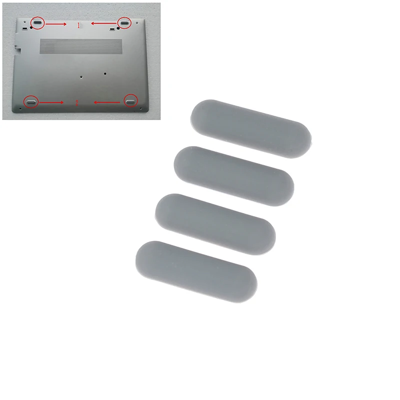 

4 Pcs Bottom Base Cover Rubber Foot Feet For HP 840G5 G6 745 G5 G6 830 735 G5 G6