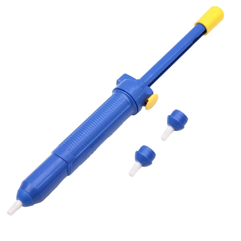 

HOT-2Pcs Sucking Vacuum Desoldering Pump Solder Sucker Remover Series Desoldering Pump Solder Iron Remover Sucker Hand Tool