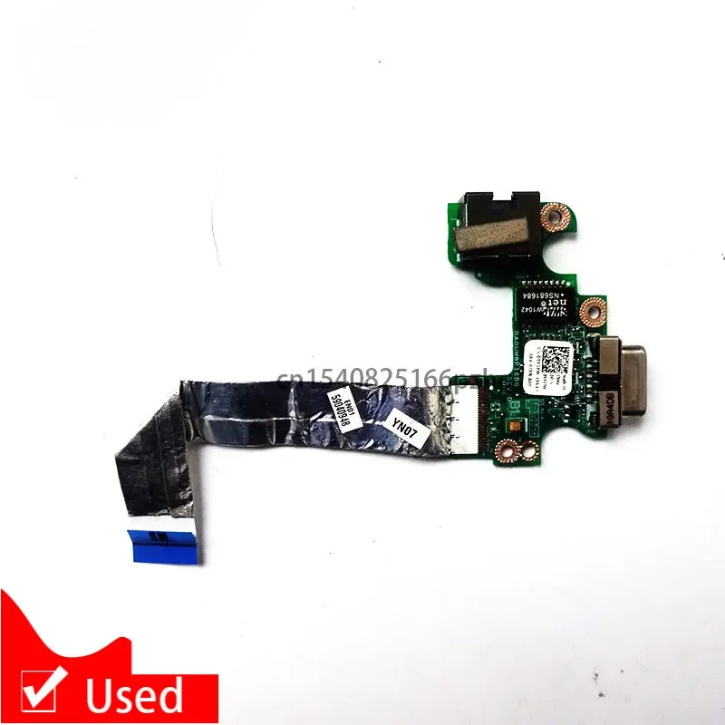 Используется для Dell Inspiron 14r N4010 VGA Видео LAN Ethernet-порт плата с кабелем 09Y3YW CN-09Y3YW 9Y3YW