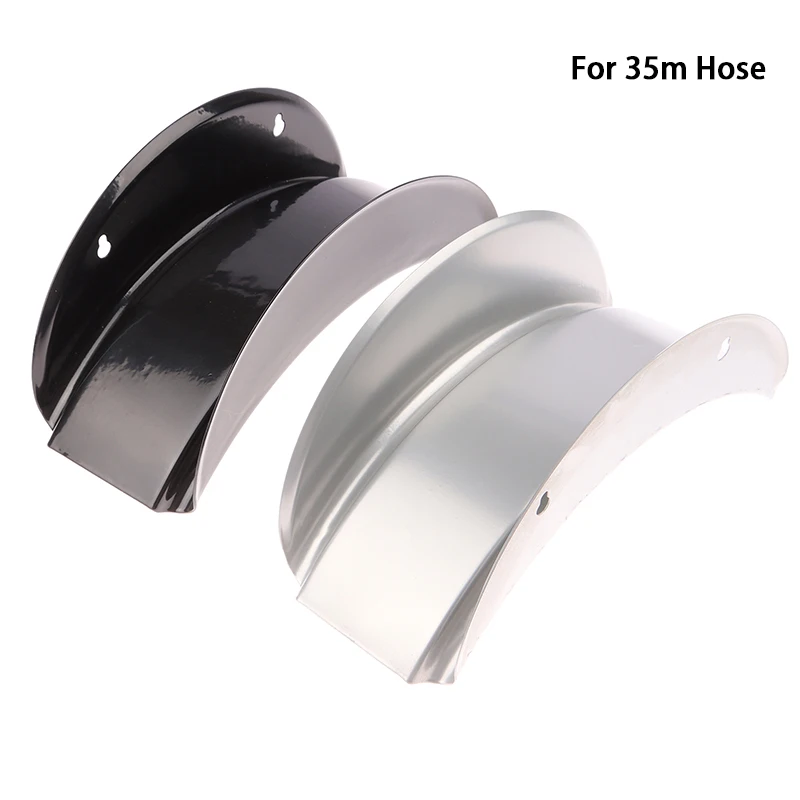 

Garden Hose Holder Wall Mounted Rustproof Corrosion Resistant Metal Pipe Rack Garden Hose Wall Bracket For 35m Hose