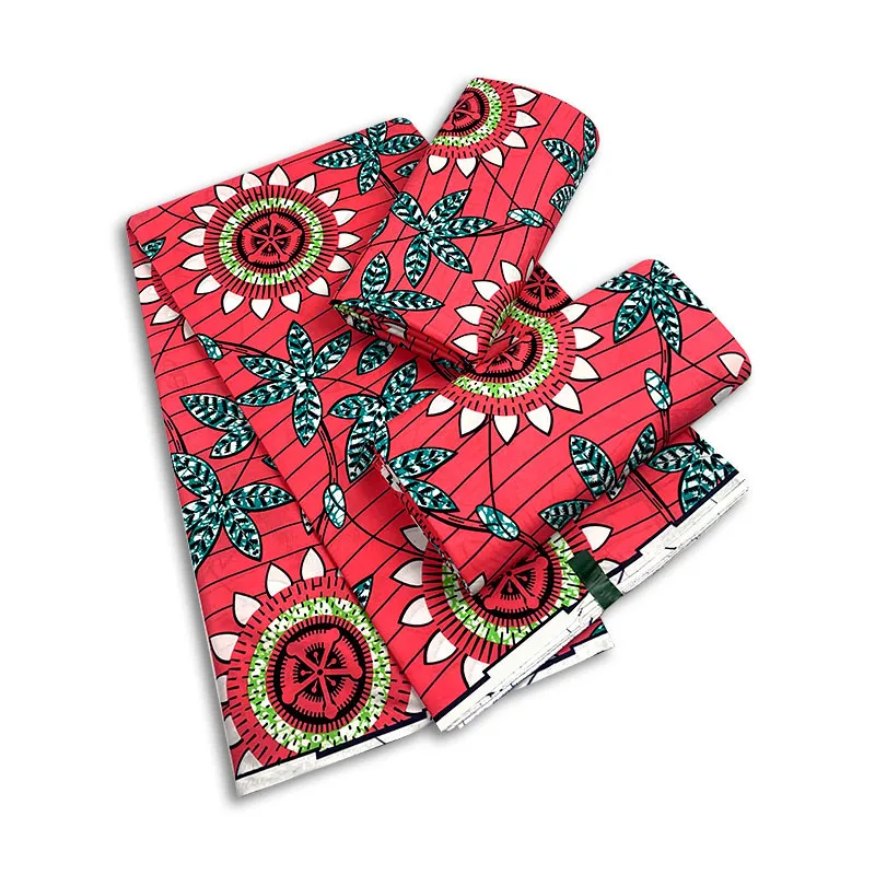 

Горячая Распродажа ткань с Африканским восковым принтом из Анкары, 100% хлопок, в нигерийском стиле, шитье в стиле пэчворк гарантировано для в...