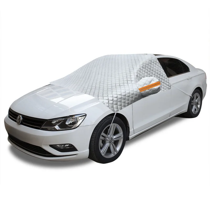 

Winter Thickening Car Windshield Cover Rear View Mirror Covers Outdoor Anti-frost Dustproof Heatproof Fit Sedan SUV Hatchback