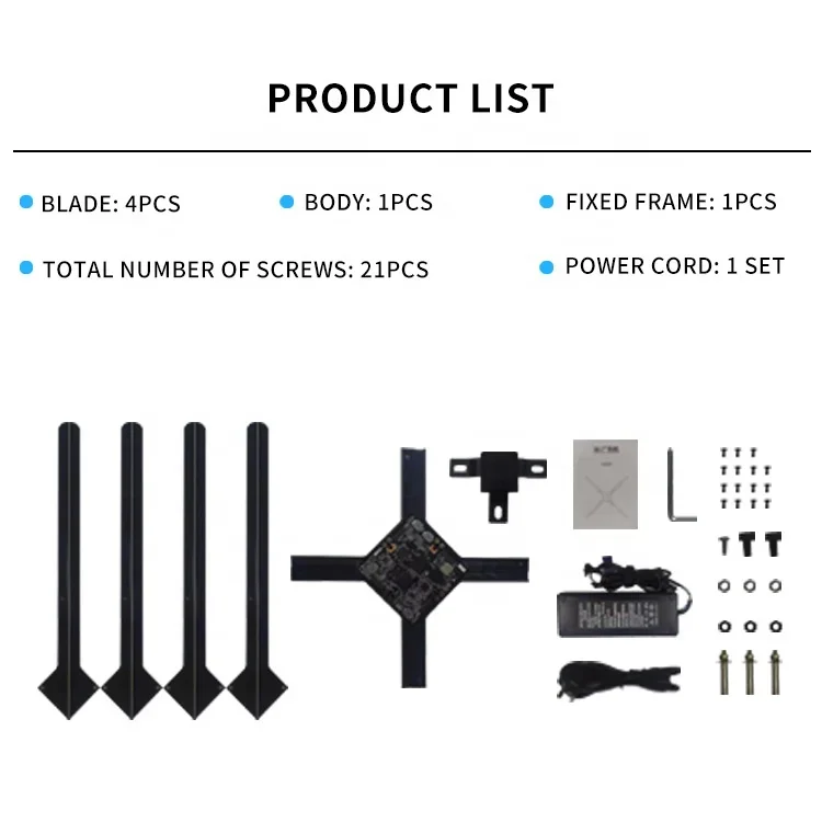 73 см коммерческий вращающийся комнатный проектор 3D голографический дисплей 3d