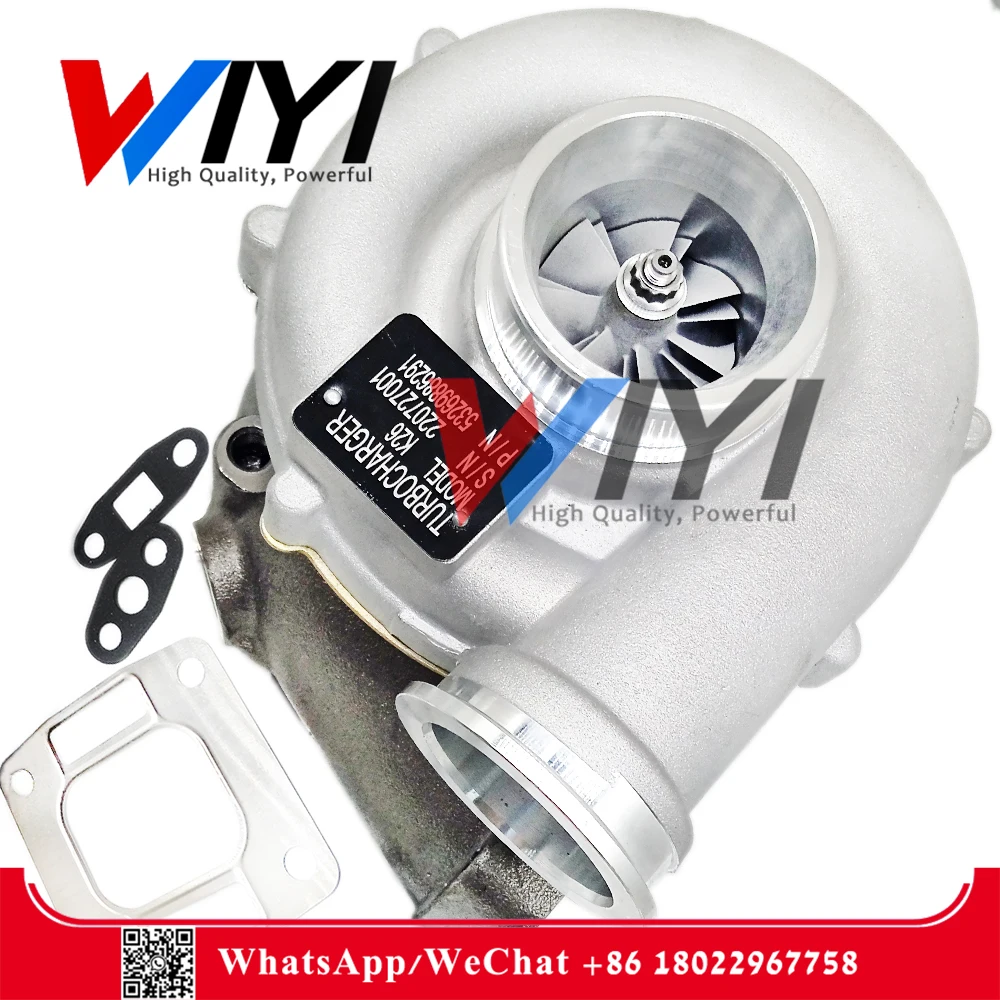 

TurboCharger For Yanmar Ship 4LH-DTE K26 For Sigma Marine 3.5 53269886291 53269886292 53269706292 53269706291 119173-18011 1885