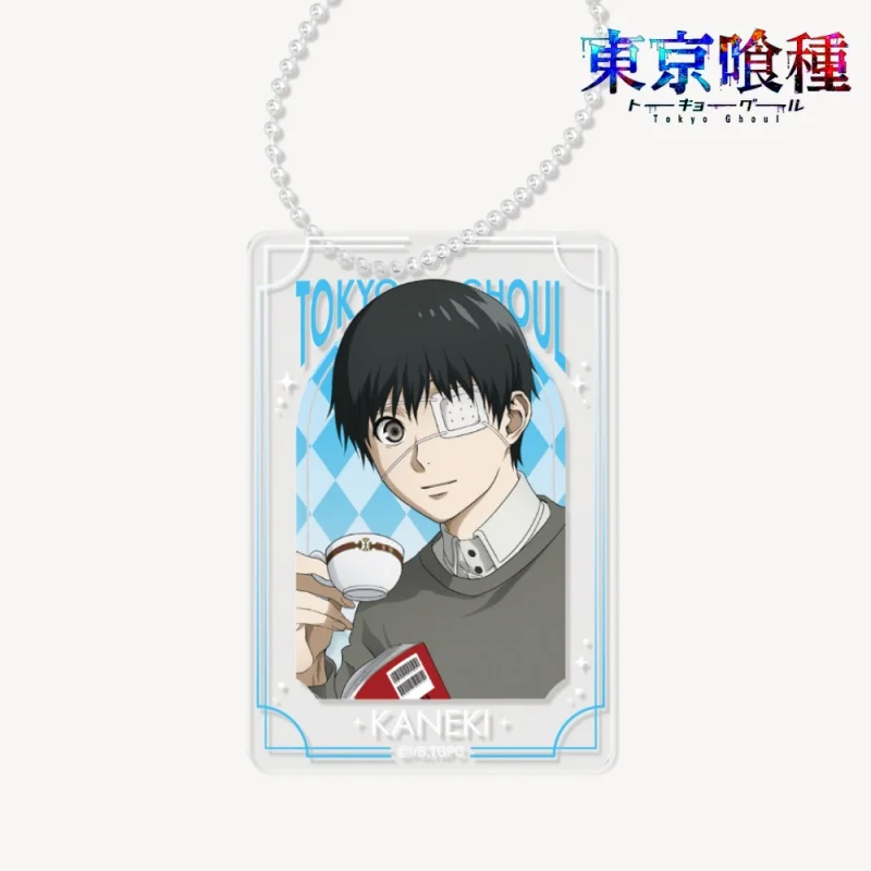 Фото Акриловые брелоки-подвески Tokyo Ghoul 6 см, аксессуары для ключей от машины, брелок для ключей, украшение для телефона/сумки, подарки №3