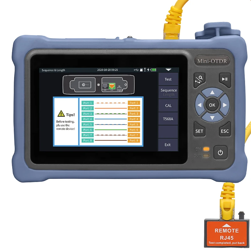 

Optical Time Domain Reflectometer otdr fiber optic 1310/1550nm otdr viavi fiber optic exfo mini otdr