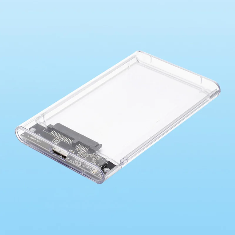 Картридж для жесткого диска ПК прозрачный корпус высокоскоростной USB 3 0 Type C 2 5 SATA