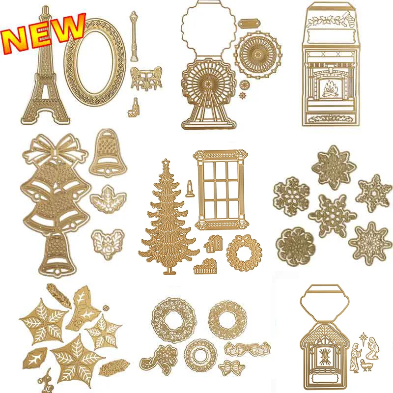 

Butterfly Leaf Bell Metal Cutting Dies For Diy Scrapbooking Crafts Maker Photo Album Template Handmade Decoration 2022 New Hot