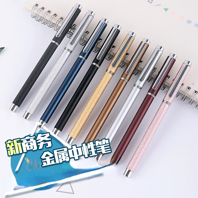 

Высококачественная металлическая бизнес-ручка 505, многоцветная Студенческая ручка с нейтральным покрытием, шариковая ручка с сокровищами, ...