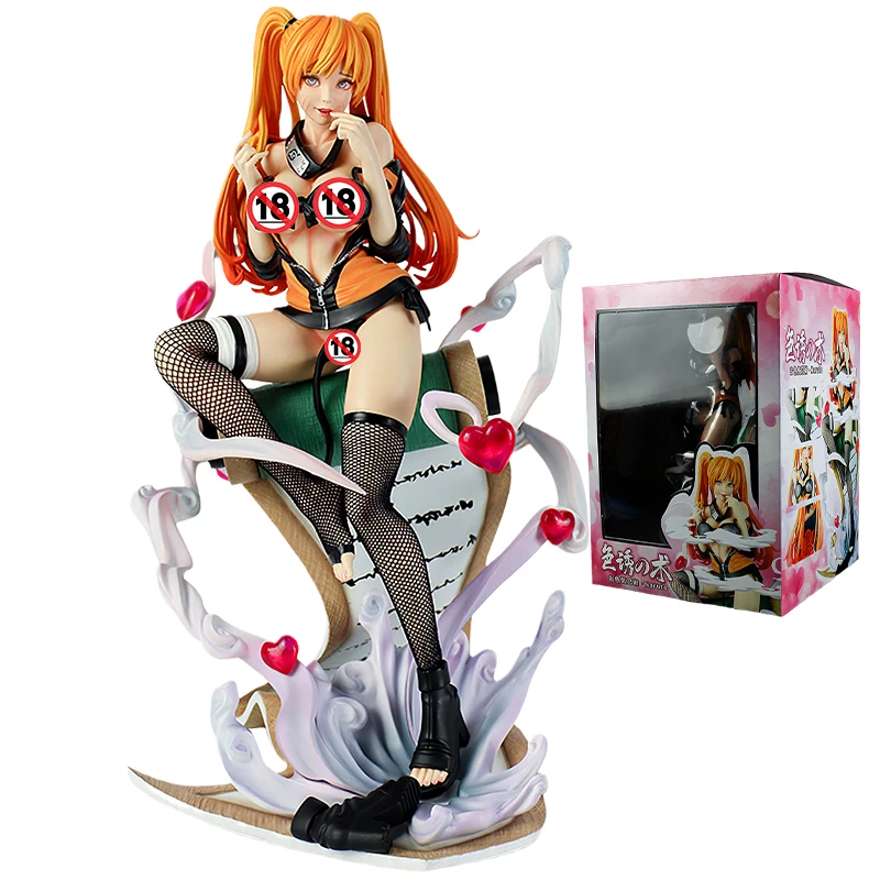 

32cm Anime Naruto Figure Sexy Girls Nackt Ninja Naruto GK Action Figure Adult Collection Model Toy Nudes R18 Seduction Doll Gift