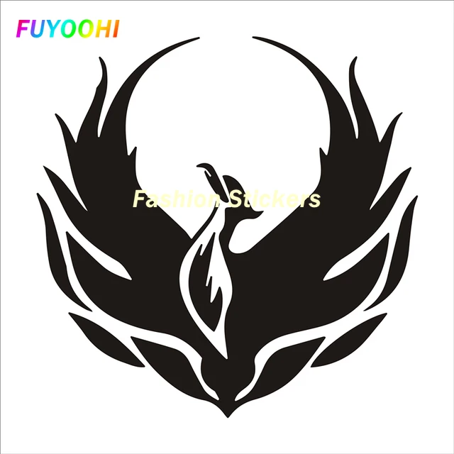 

FUYOOHI Exterior/Protection Fashion Stickers Decor Motorcycle Decals Phoenix Bird of Wonder Decorative Accessories Vinyl Decal