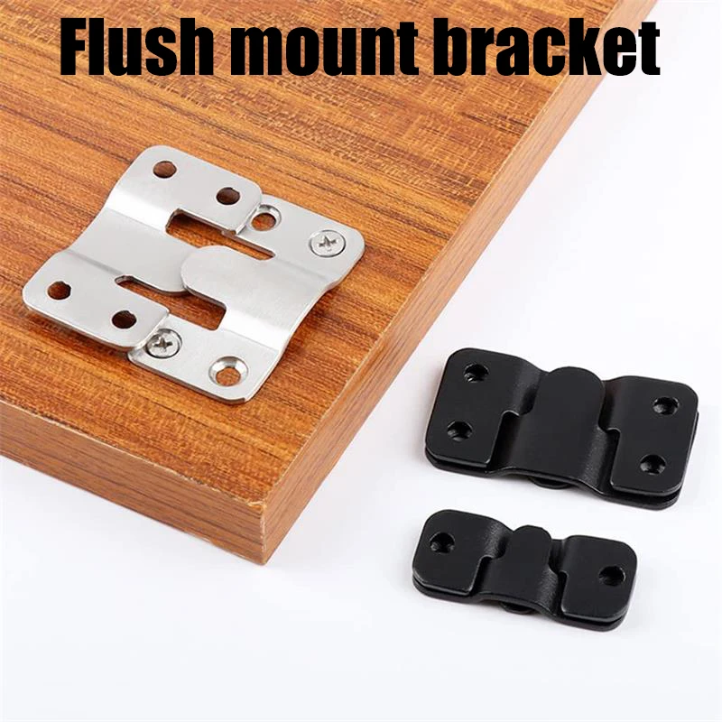 Keyhole Hanger Z Clip Sofa Bed Interlocking Flush Mount Bracket Furniture Connector