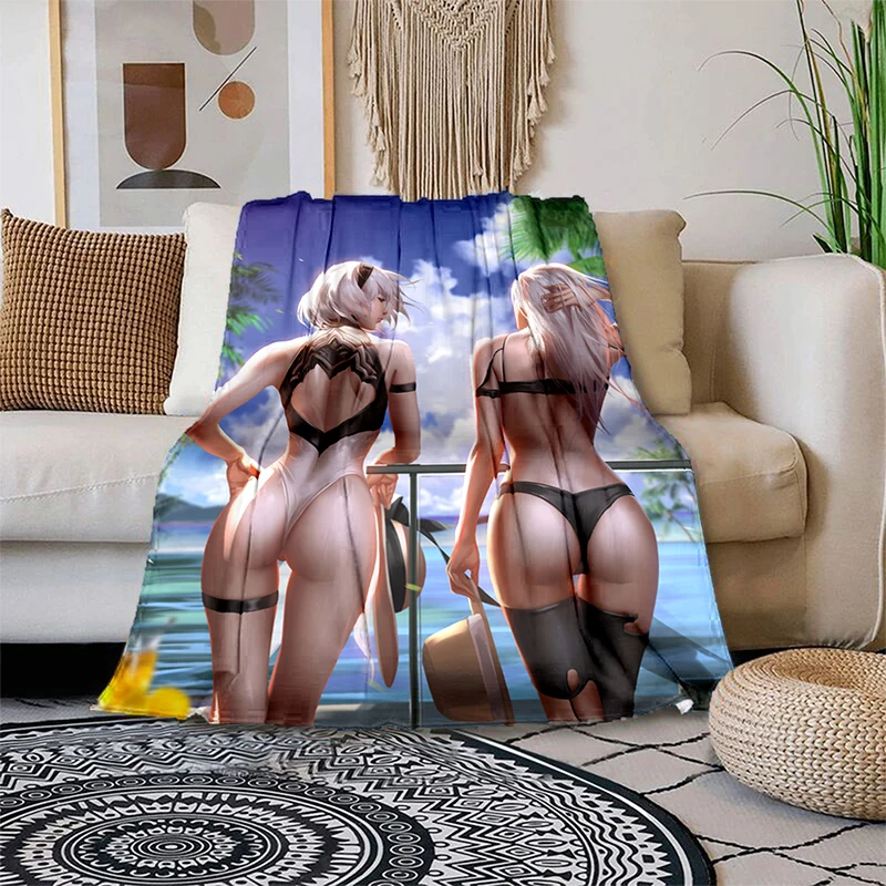 

Аниме JK, сексуальный постер R18, Униформа, комикс, фланелевое одеяло, мягкое одеяло для дивана, кровати, всесезонсветильник теплое одеяло для ...