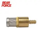 Латунный фильтр для мойки высокого давления, тяжелая сетка из нержавеющей стали с 6 мм зазубринами