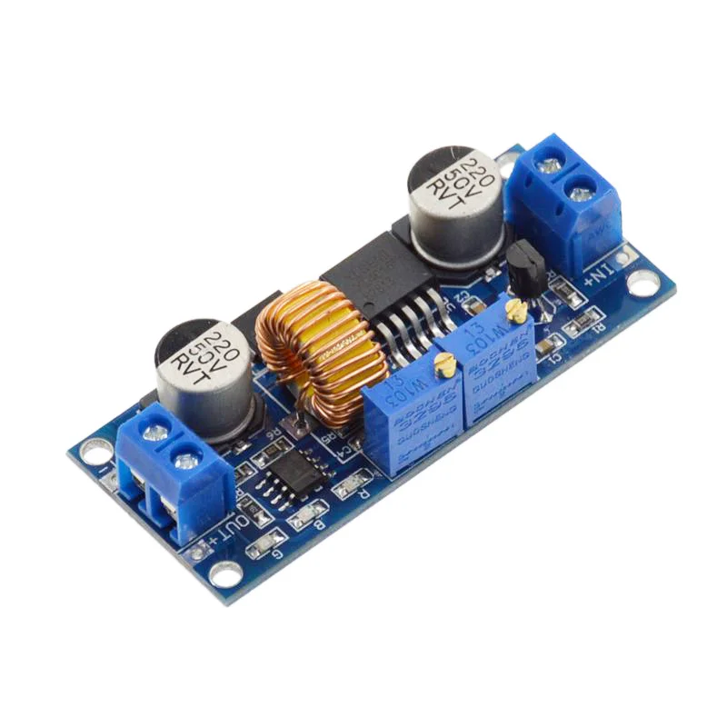1 шт. 5A DC в CC CV литиевая батарея понижающая зарядная плата светодиодный