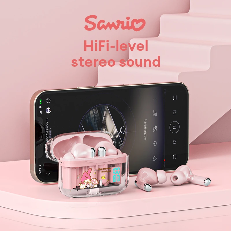 Новые беспроводные наушники-вкладыши Sanrio BL59 с Bluetooth V5.3 длительный срок службы