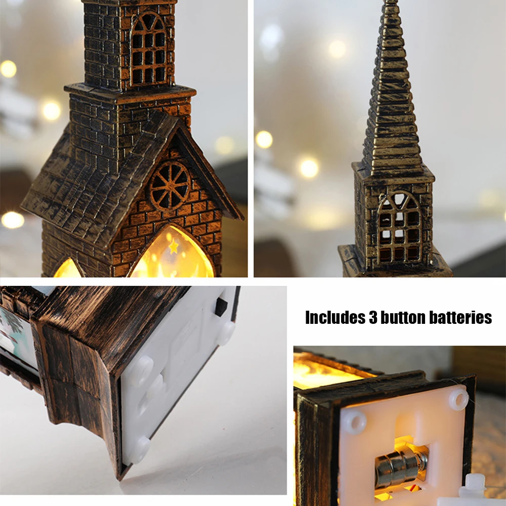 Рождественский светодиодный ночник Санта-Клаус Снеговик Фея Свет Фонарь