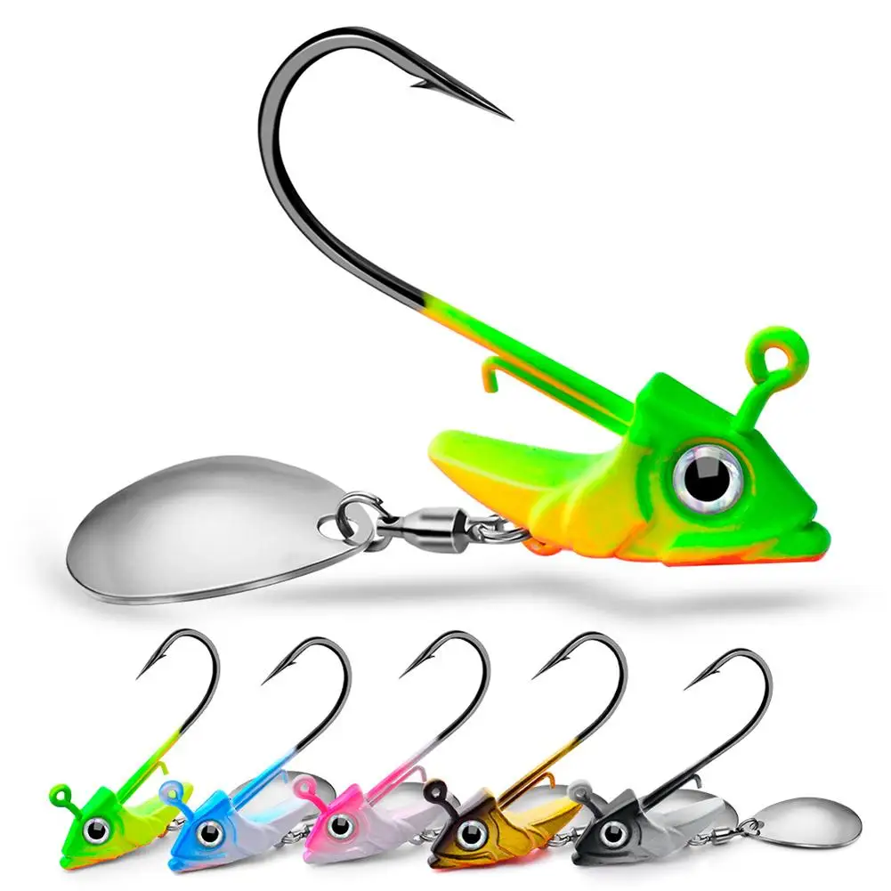 

1PCS Triangle Head Jig Barbed Fishing Hooks Lure Hook Fishhook 10.5g 15g Fishing Tackle Accessories New Wholesale