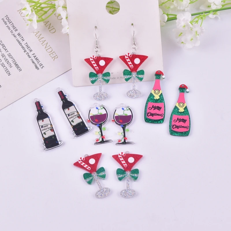 10 шт./упаковка акриловые подвески для сережек и ожерелий