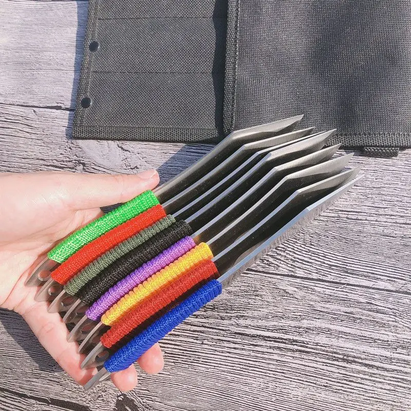 8 шт./набор карманный нож из нержавеющей стали