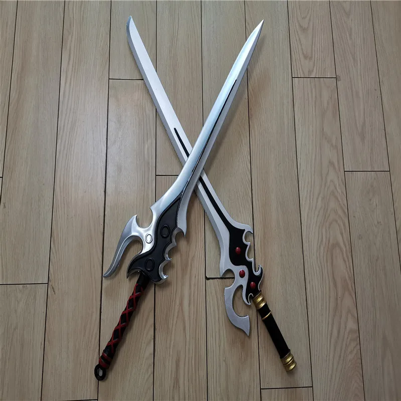 

2 Style Cosplay Li Baiqing Lotus Sword Fairy King Glory Weapon Props Role Playing Game Anime Movie 80CM PU Foam Model Toy Gift