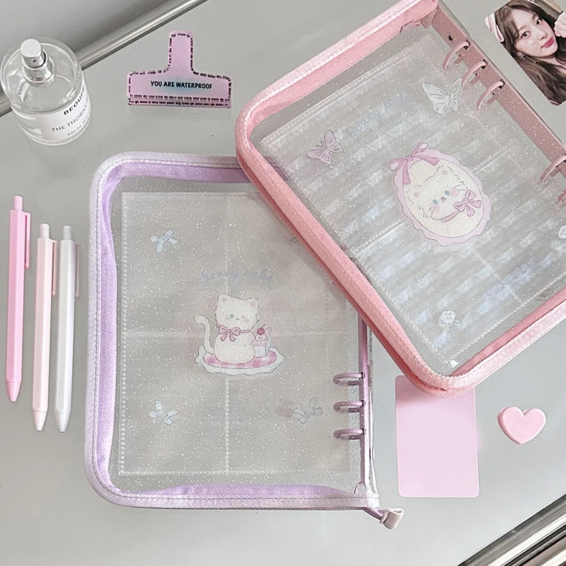 Кошка A5 связующая Фотокарта Коллекционирование книжка блестящая фотография