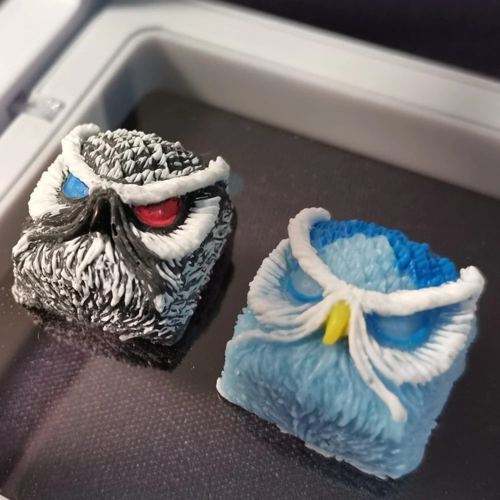Индивидуальные полимерные колпачки для клавиш в виде совы Cherry Mx Switch Механическая