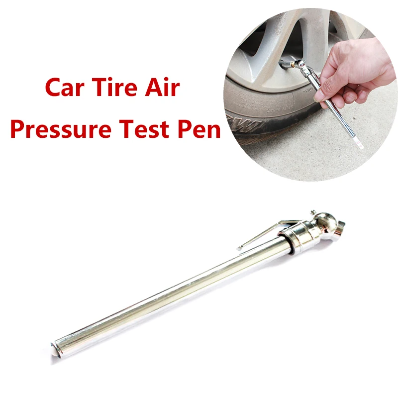 

5-50PSI Auto Car Vehicle Motor Tyre Tire Air Pressure Mini Test Meter Gauge Pen Tire Pressure Monitor Systems Aluminium Plastic