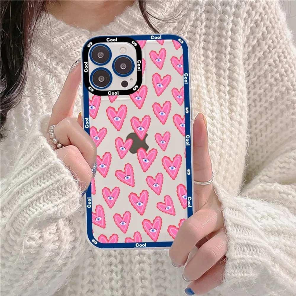 Lucky Eye Blue Evil Print Phone Case For Redmi 7 8 9 A Note 5 10 11 Pro Max 4G 5G Funfas