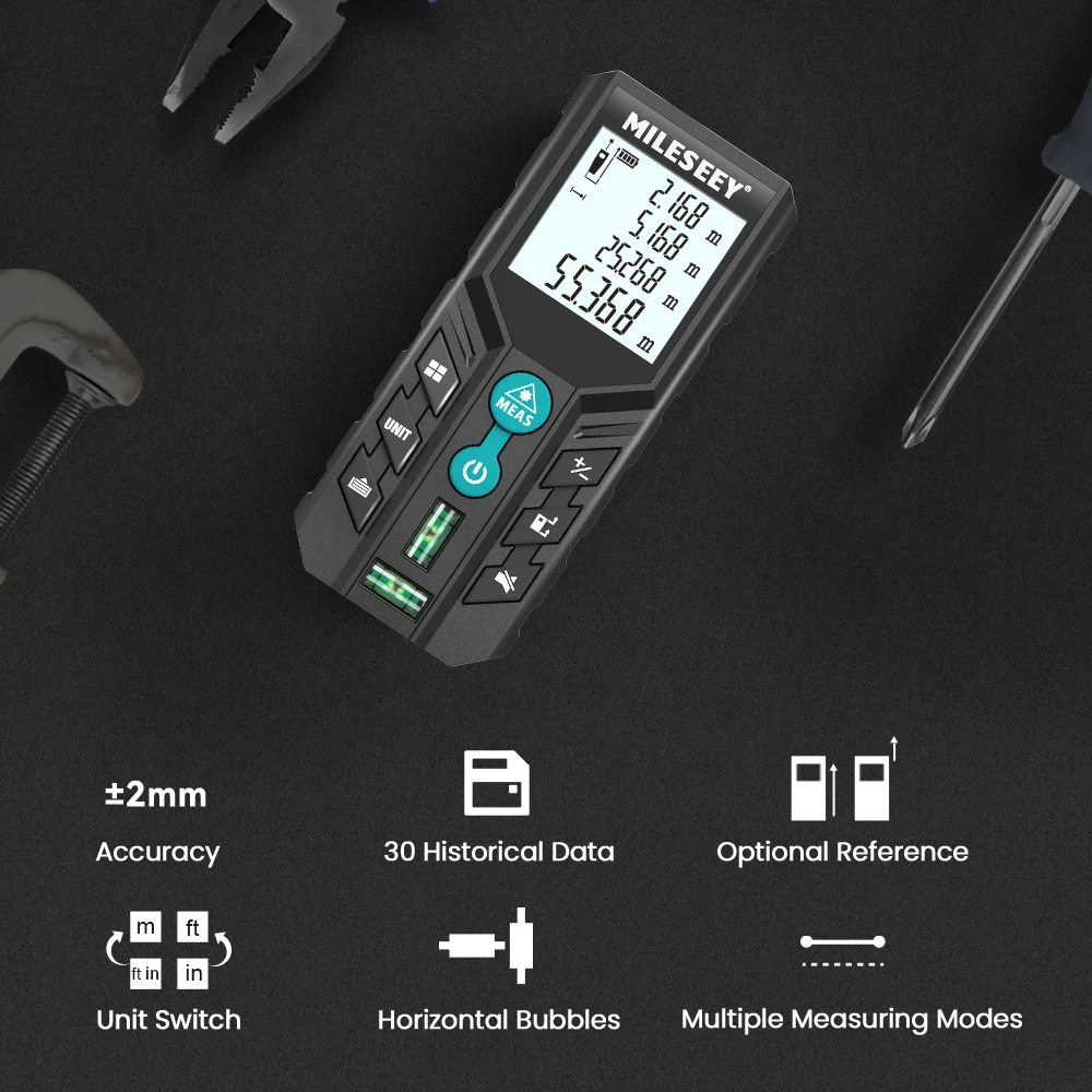 

Лазерная рулетка MILESEEY S6