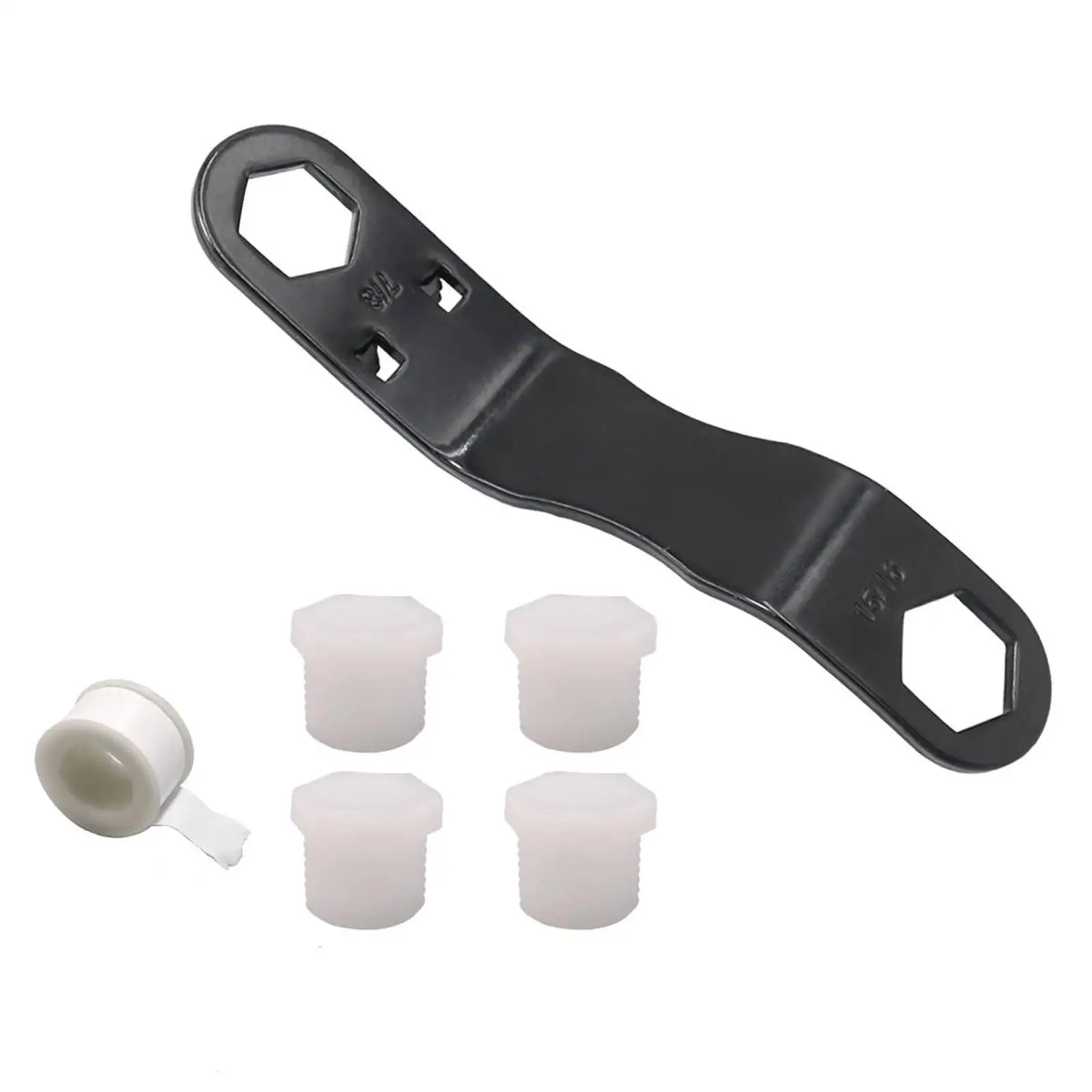 

Комплект пробки для дренажа водонагревателя RV, 4 шт., 1/2 дюйма, NPT вилки, угловой гаечный ключ для RV