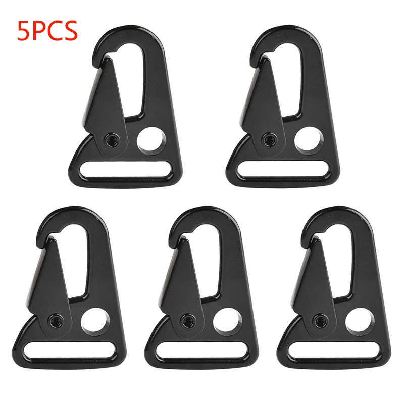 

5Pcs Carabiner Buckle Strap Eagle Mouth Replacement Hook Belt Carabiner Strap Buckle Outdoor Hanging Climbing Accessories