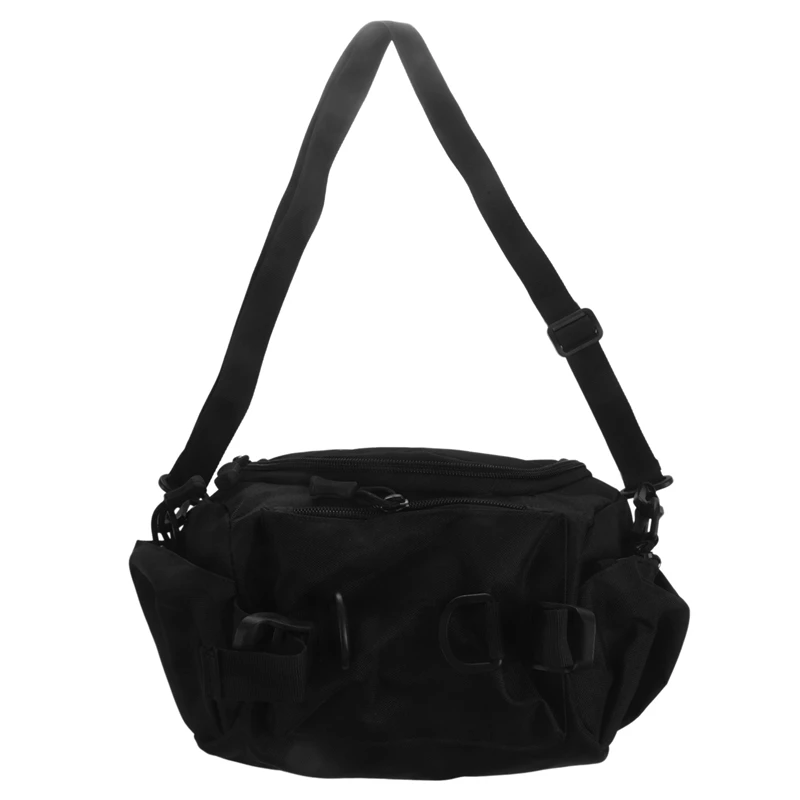 

Men'S Pockets Pockets Nylon Waterproof Belt Bag Travel Riding Motorcycle Multi-Function Small Bag