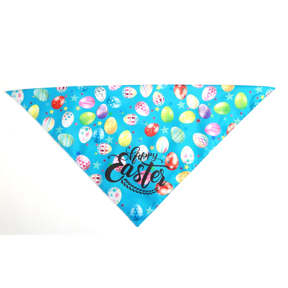 Треугольный двойной Пасхальный шарф большое и среднее полотенце для собак