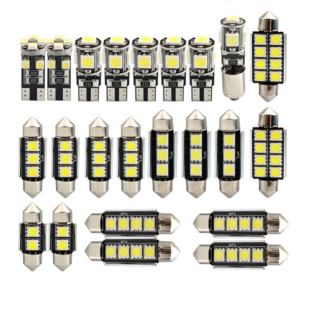 

Светодиодная автомобильная лампа T10, 12 В, 23 шт., T10 5050 5SMD