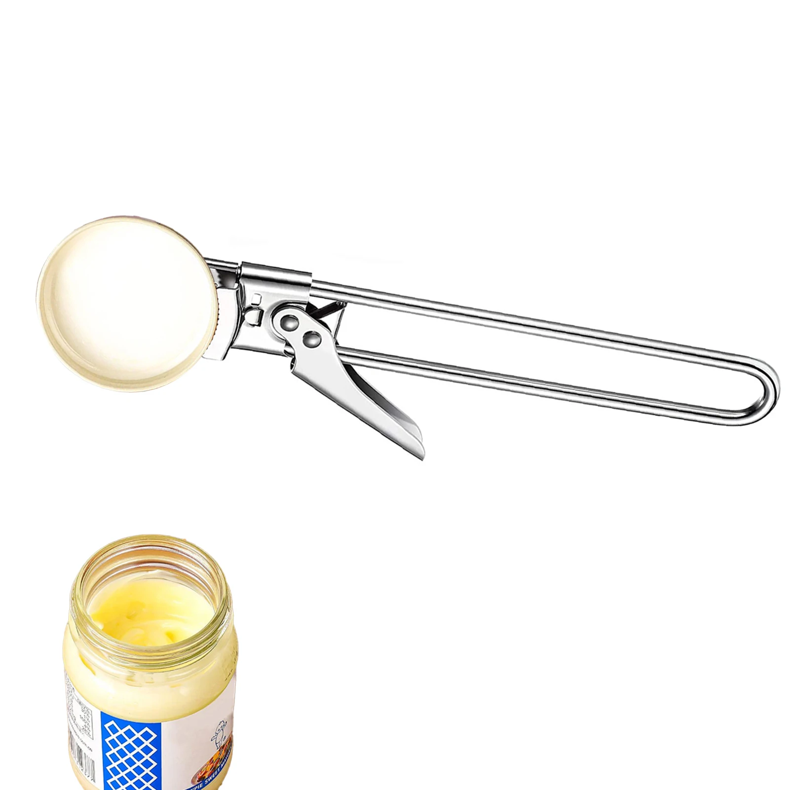 

Jar Opener Pack Of 2 Stainless Steel Jar Lid Opener Adjustable And Non-slip Kitchen Accessories Stainless Steel Jar Openers For