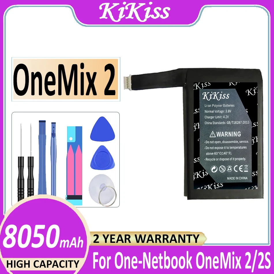 

OneMix2 8050mAh Battery For One-Netbook OneMix 2 OneMix 2S OneMix2S 356585 Bateria + Free Tools