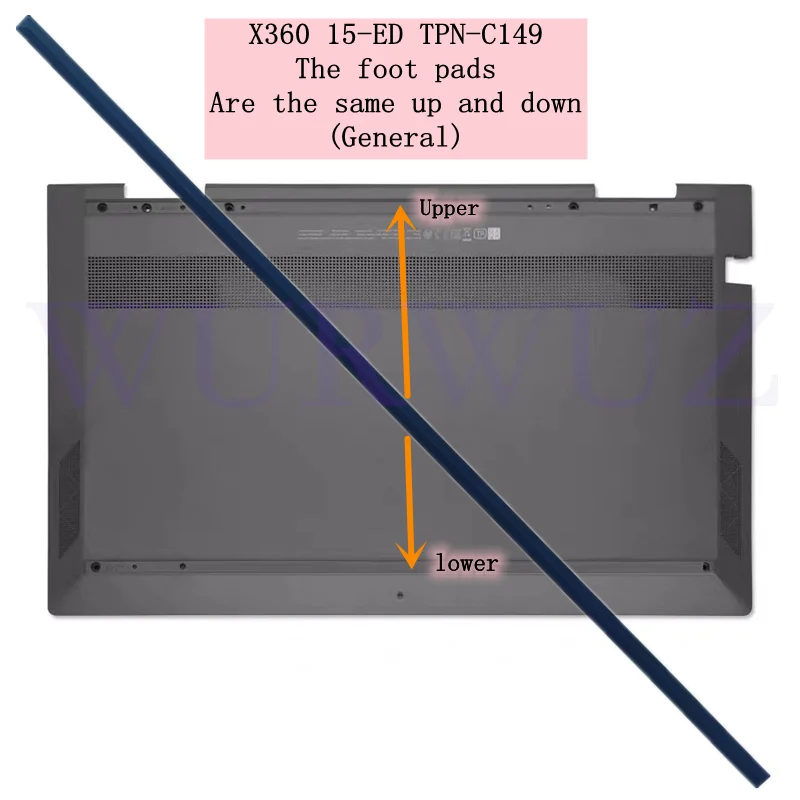 Новая Оригинальная подставка для ноутбука HP ENVY X360 15-ED 15-EE чехол