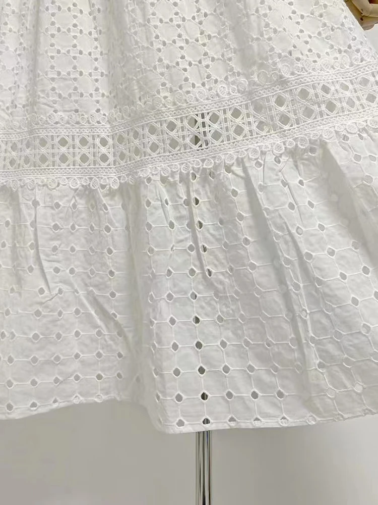 Женская туника с V-образным вырезом коротким рукавом и высокой талией