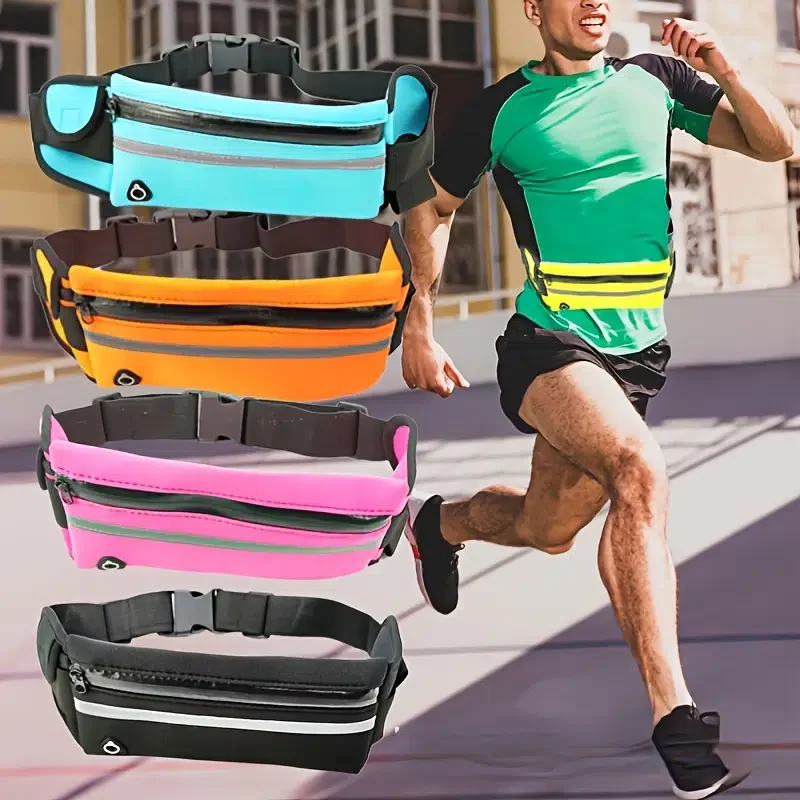 

Outdoor Running Fitness Sports Fanny Pack Invisible Water Bottle Cell Phone Bag Storage Bag