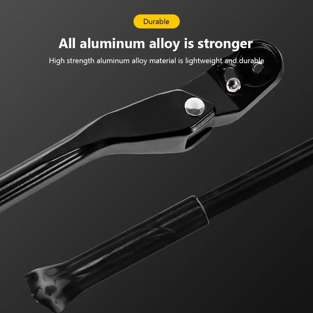 Подставка для велосипеда алюминиевый сплав регулируемая высота задняя боковая