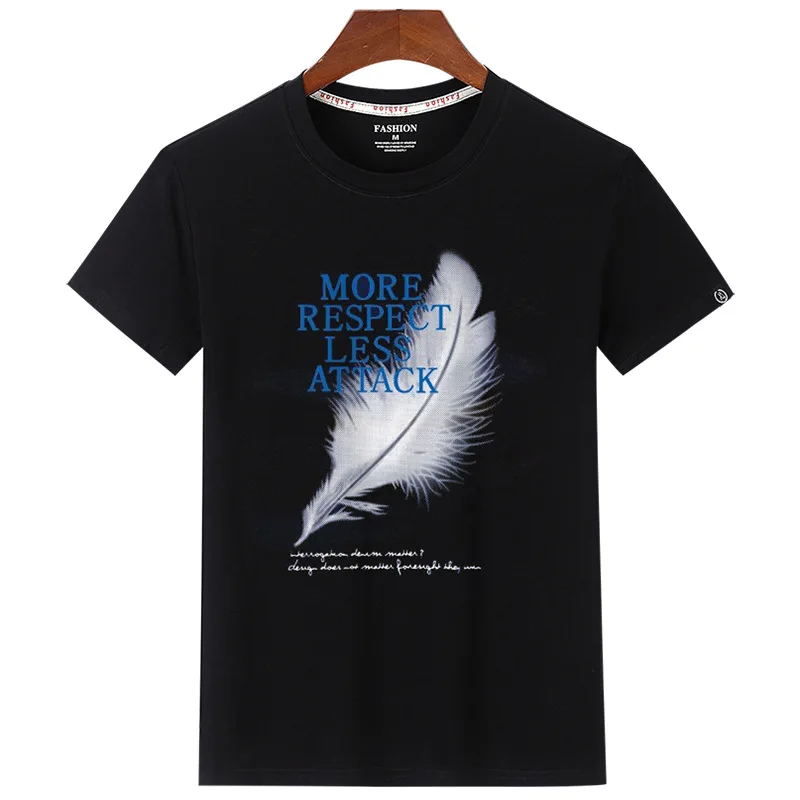 

11307 Size 5XL Tee Shirt Homme Summer Short Sleeve Casual Men's T Shirts Male TShirts Camiseta Tshirt Homme