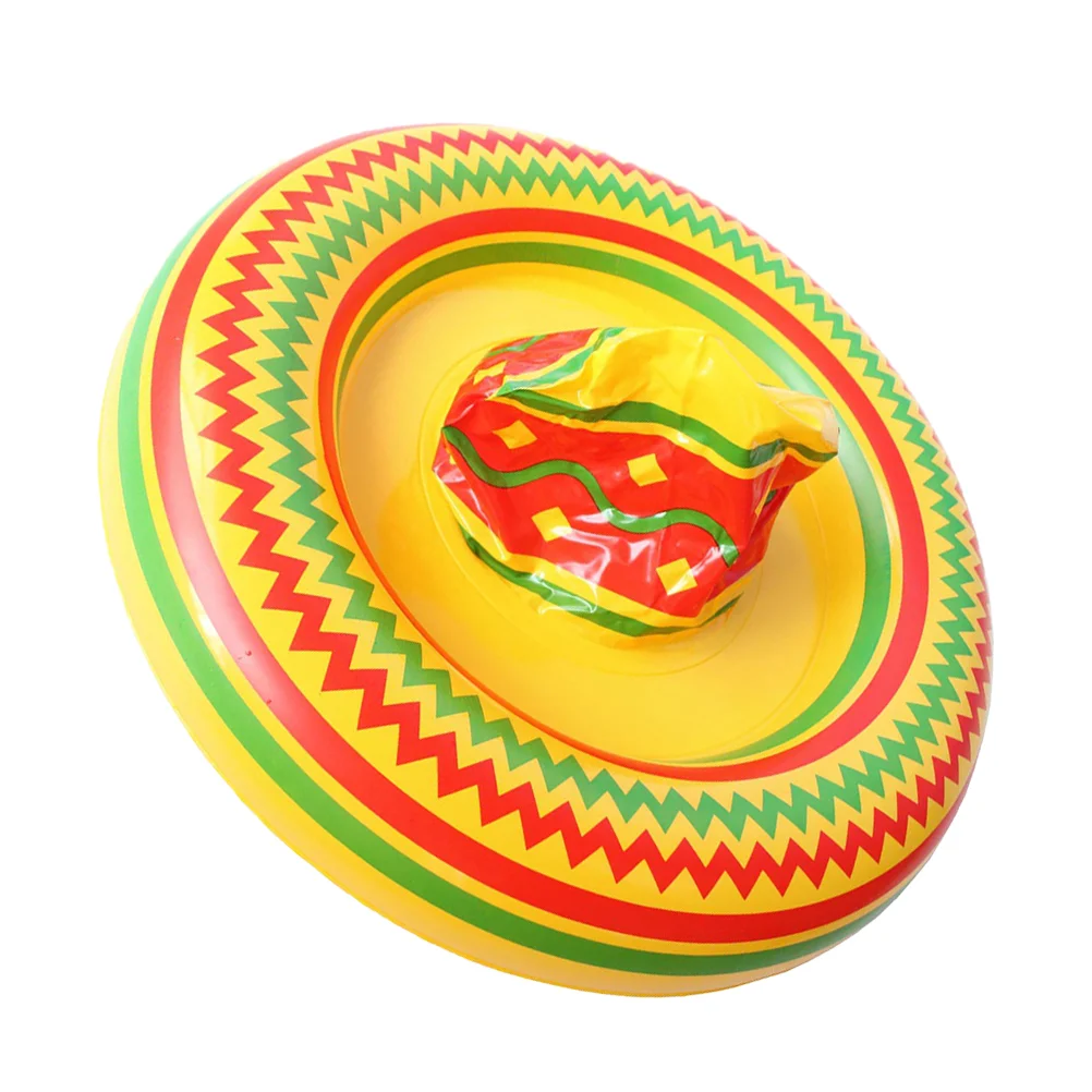 

Sombrero Mexican Hat Blow Caps Headdress Ornament For Cinco De Mayo Fiesta Theme Party Costume