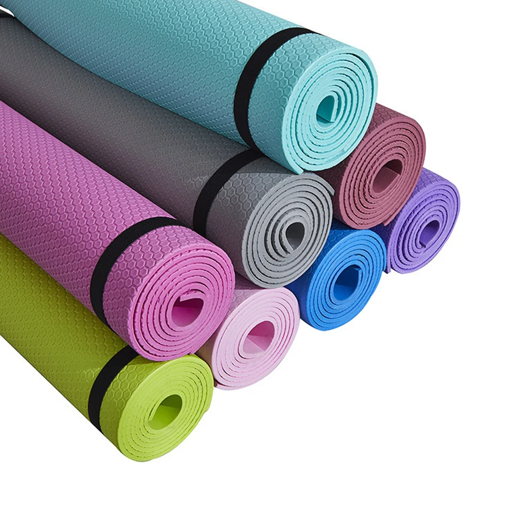

3MM-6MM Thick EVA Yoga Mats Anti-slip Sport Fitness Mat Blanket For Exercise Yoga And Pilates Gymnastics Mat Fitness Equipment