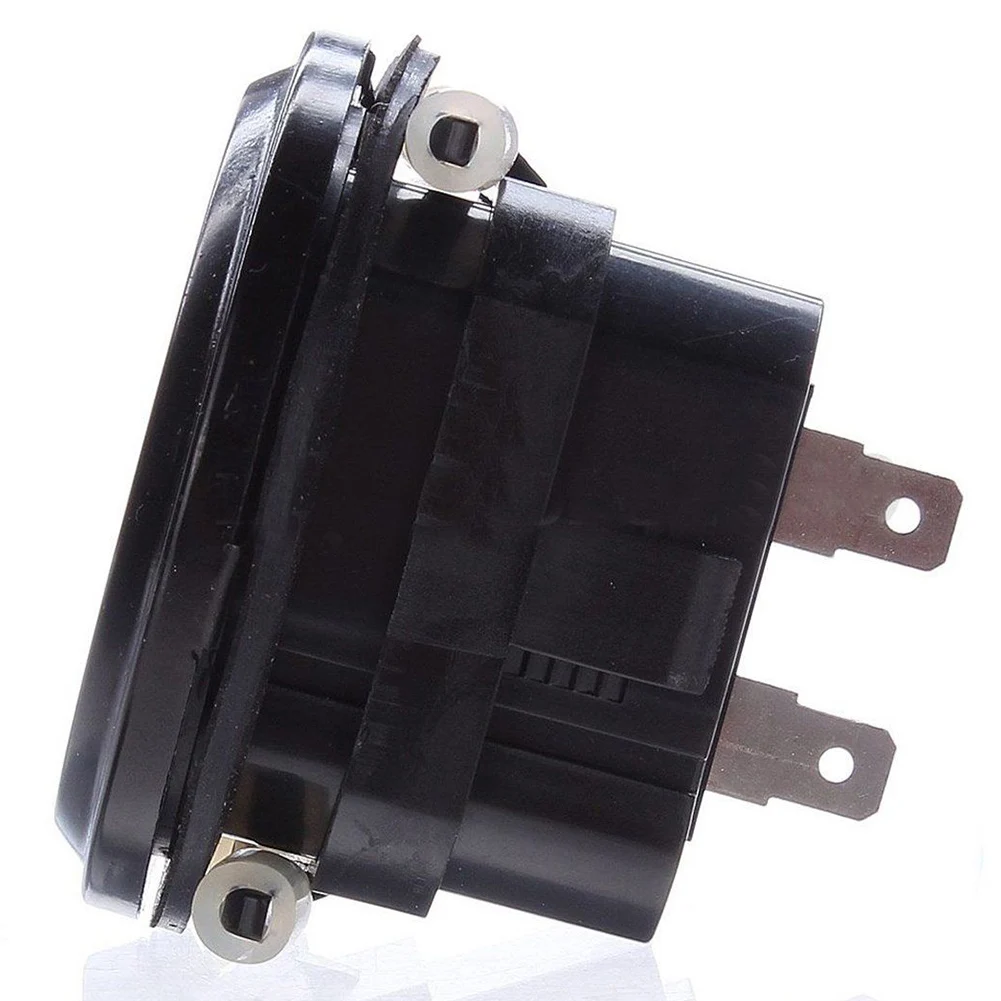 

Quartz Digital Display Mechanical Round Gauge Car Use Hour Meter Accurate Steady Durable