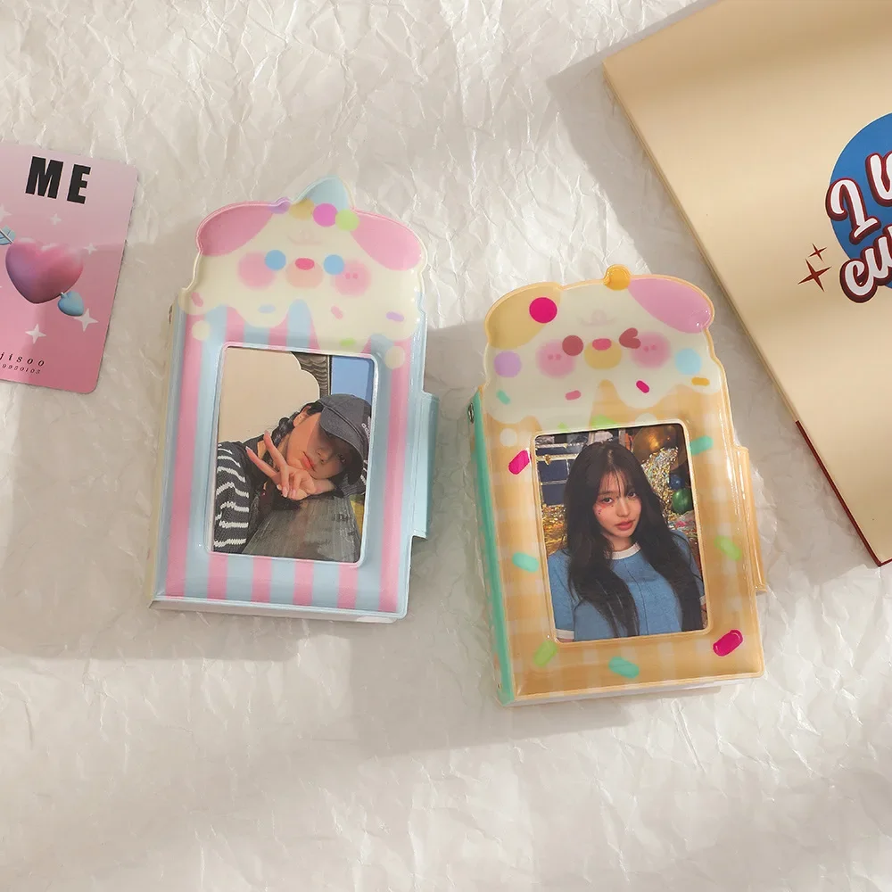 Фотоальбом в Корейском стиле 3 дюйма держатель для фотокарт