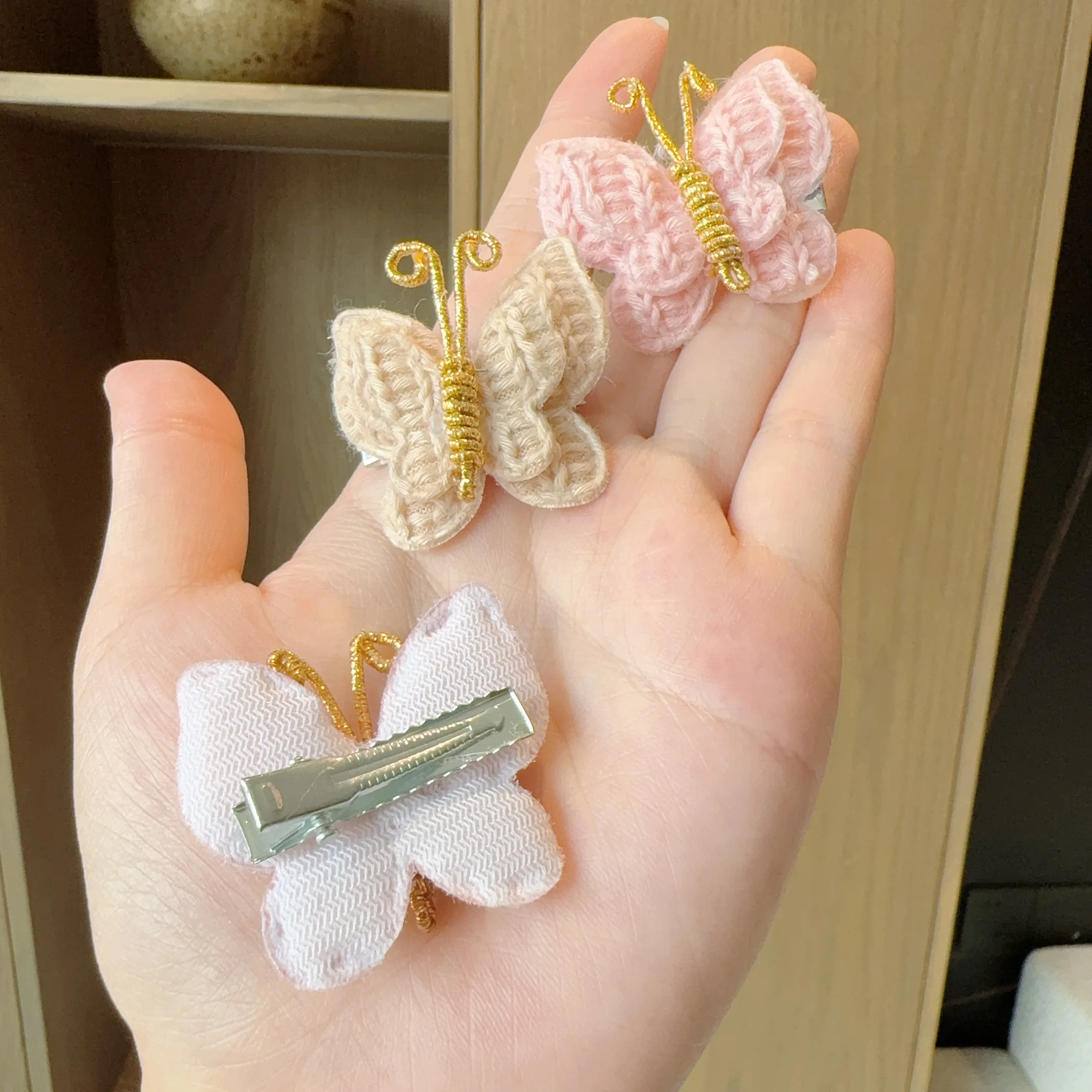 6 шт. Элегантные Заколки-бабочки с кисточками женские ретро аксессуары зажим