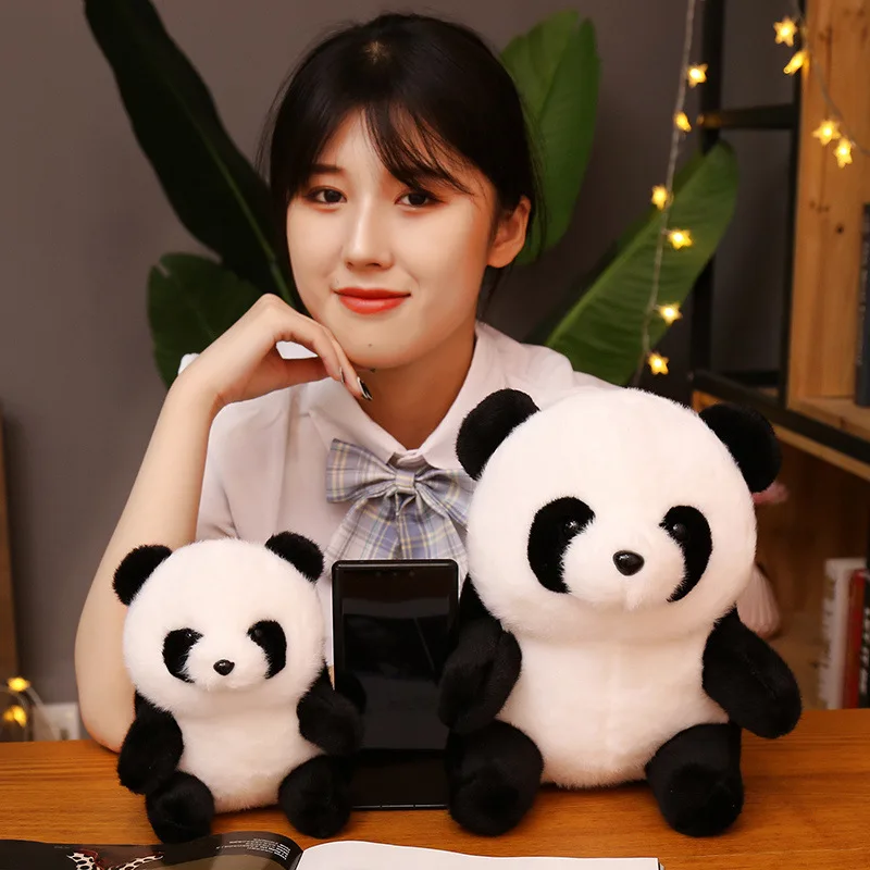 

Милая кукла-панда, плюшевая игрушка, зоопарк, толстая панда, кукла, Детская Удобная кукла-марионетка